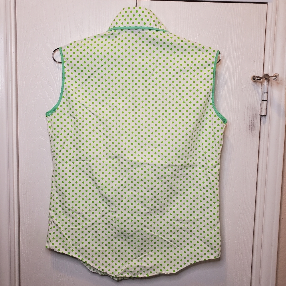 Permanent Press Vintage Button Down Top - image 4